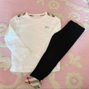 Girls Size 5 Burberry Outfit